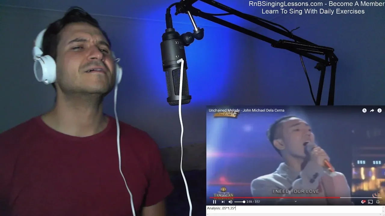 Coach Reaction - Unchained Melody - John Michael Dela Cerna