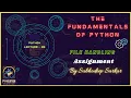 Python Fundamentals File Handling Assignment By Subhodeep Sarkar