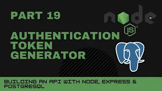 JavaScript projects Node Express Postgres API - Part 19