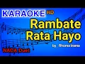 Download Lagu RAMBATE RATA HAYO | KARAOKE HD By Rhoma Irama