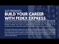 ACP Presents Build Your Career With FedEx Express