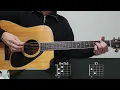 마틴스미스 (Martin Smith) - 봄 그리고 너 (Paint on Spring) 기타 코드, 커버, 타브 악보 l Guitar cover, Acoustic, Chord