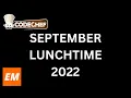 Codechef September Lunchtime 2022 problems solution with detailed explanation and C source code