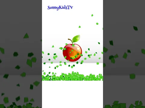 Learn Fruit Names with Animation - Apple