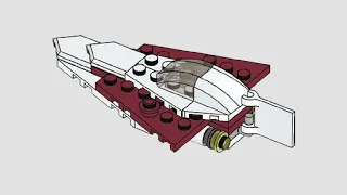 LEGO 912172 Instructions | Star Wars | Jedi Starfighter | Magazine Gift