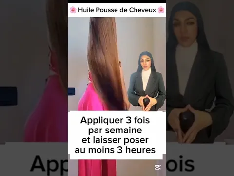 Huile Cheveux Longs  #astucesbeauté  #astuce  #diy  #beauty #hairgrowth