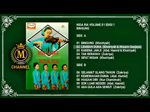 Download MP3 NIDA RIA VOLUME 01 - BINGUNG (FULL ALBUM)