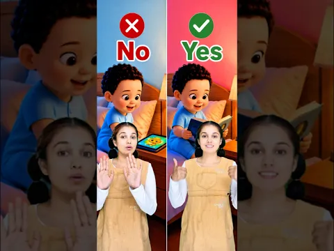 Stop-Go, Yes-No Kids song 😻♥️ #shorts #shortsfeed #babysongs