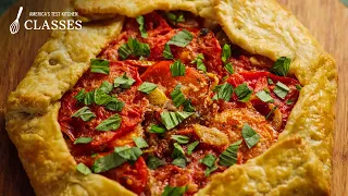 How To Make a Tomato Galette | ATK Classes
