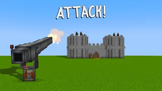 Create Mod Cannons vs Safehouse