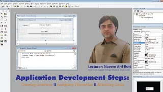 Visual Basic 6 0 II Application Development Steps II Design Interface II Assign Properties II Coding