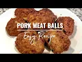 Download Lagu Pork Meatballs (Filipino Bola-Bola) Super Easy Recipe