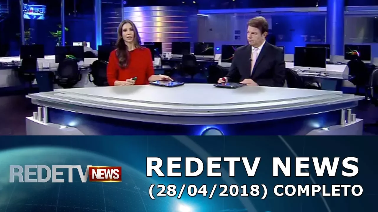 RedeTV News (28/04/18) | Completo