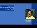 Function Notation Review with 10 Multiple Choice Test Examples