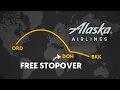 Get TWO Cities for the Price of ONE with Alaska Airlines
