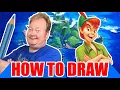Draw PETER PAN - Step By Step