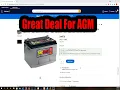Walmart Everstart AGM Battery Ford Powerstroke 6 0 Made In South Korea Group 65
