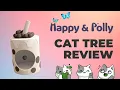 Happy and Polly Cat Tree Unboxing Assembly and Review