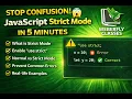 What is use strict in JavaScript Full Guide with Examples in 5 Minutes No More Hidden Errors