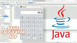 Basic Calculator App using Java Swing