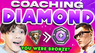 I Coached a Bronze and Now He’s Diamond.. (Valorant)
