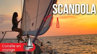Reserve naturelle de SCANDOLA  – VOILIER coraille