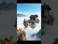 Download Lagu The green mountains are long and the smoke from cooking is curling. Grandpa#biutiful #luralife#cute