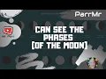 Can See The Phases of the moon
