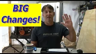 Building my steel sailing yacht Ep.35 BIG Changes!