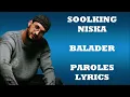 Soolking ft. Niska - Balader (Paroles/Lyrics)