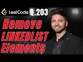 Leetcode 203 Remove Linked List Elements - Step-by-Step Solution
