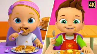 Breakfast Song, Yummy Food Nursery Rhyme for Kids