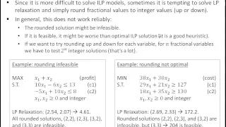 Ch06-04 Rounding in Integer Linear Programming ILP