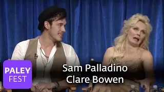 nashville sam palladino and clare bowen on when they sang together for the first time