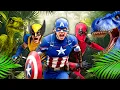 Download Lagu Jurassic World versus de Avengers!