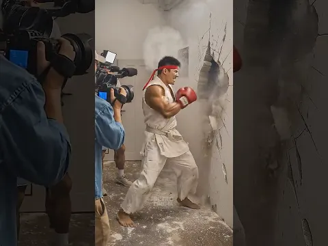 Street Fighter Behind The Camera Reimagined Inspired | Retro Fantasy
