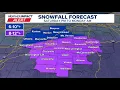 Tracking the latest on weekend winter storm Live weather update