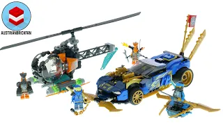 LEGO Ninjago 71776 Jay and Nya's Race Car EVO - LEGO Speed Build Review