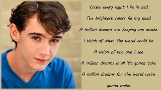 ziv zaifman hugh jackman michelle williams a million dreams lyrics u0026 pictures 