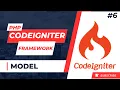 Codeigniter Tutorial in Hindi - 6 2023 how to create model in codeigniter