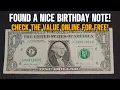 CHECK THOSE SERIAL NUMBERS Birt ay Note Found in Bill Search for Banknotes Worth Money