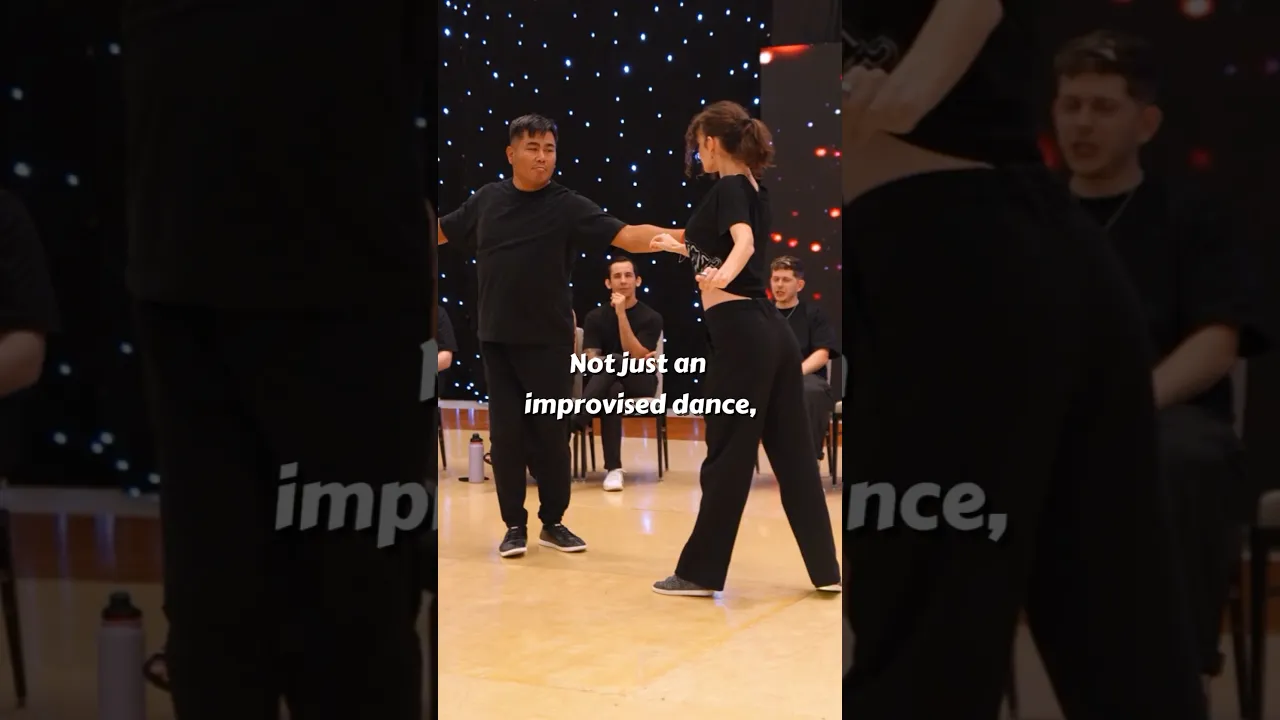 Why so many get addicted 😍 #improv #westcoastswing