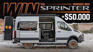 Our NEW Giveaway Sprinter Van is a 200K BEAST built by SoCal s SandyVans