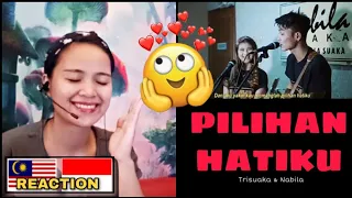 Download 🇲🇾 Malaysia React | PILIHAN HATIKU - LAVINA ( LIRIK) cover by Nabila ft Tri suaka MP3