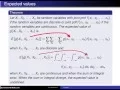 Multivariate distributions Expectation