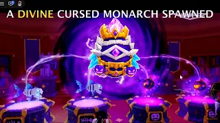 Unlocked NEW* DIVINE CURSED MONARCH in Steal an EGG Update in Roblox