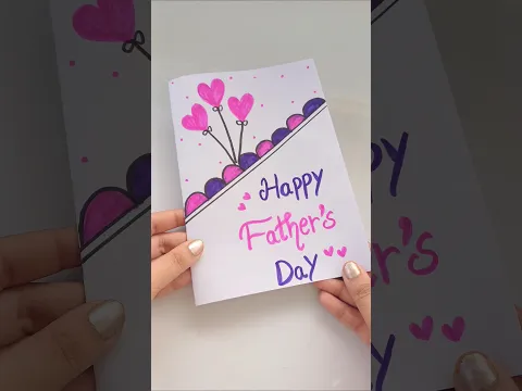 How to make father day card 2026 π₯° #shortvideo #shorts #fatherdaycard #youtubeshorts #fathersday2026