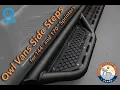 THE Owl Vans Side Steps for 170 and 144 Mercedes Sprinters