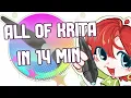 Krita Speedrun Layers Brushes Record More in 14 Minutes