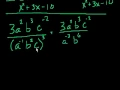 Algebra II Simplifying Polynomials